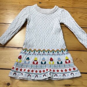 Hanna Andersson Holiday Knit Dress